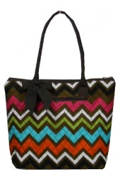 Small Quilted Tote Bag-1515MGR BR